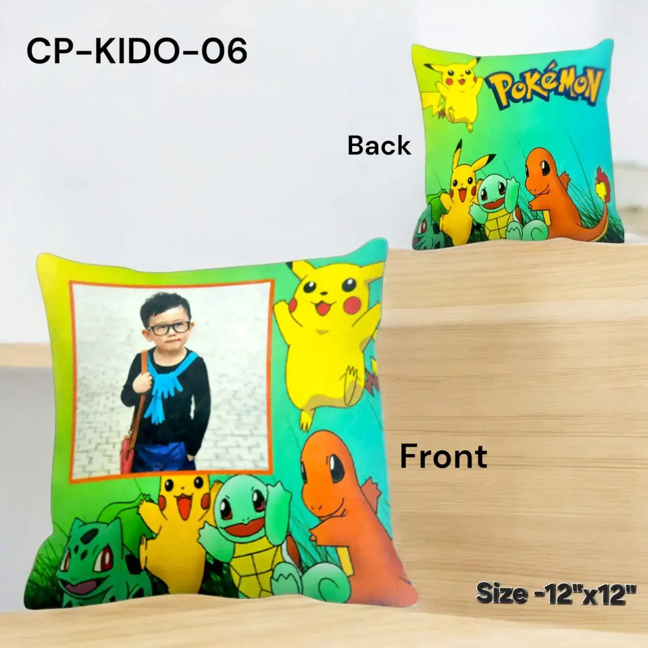 Kids Cushion 12X12 Cartoon - 2