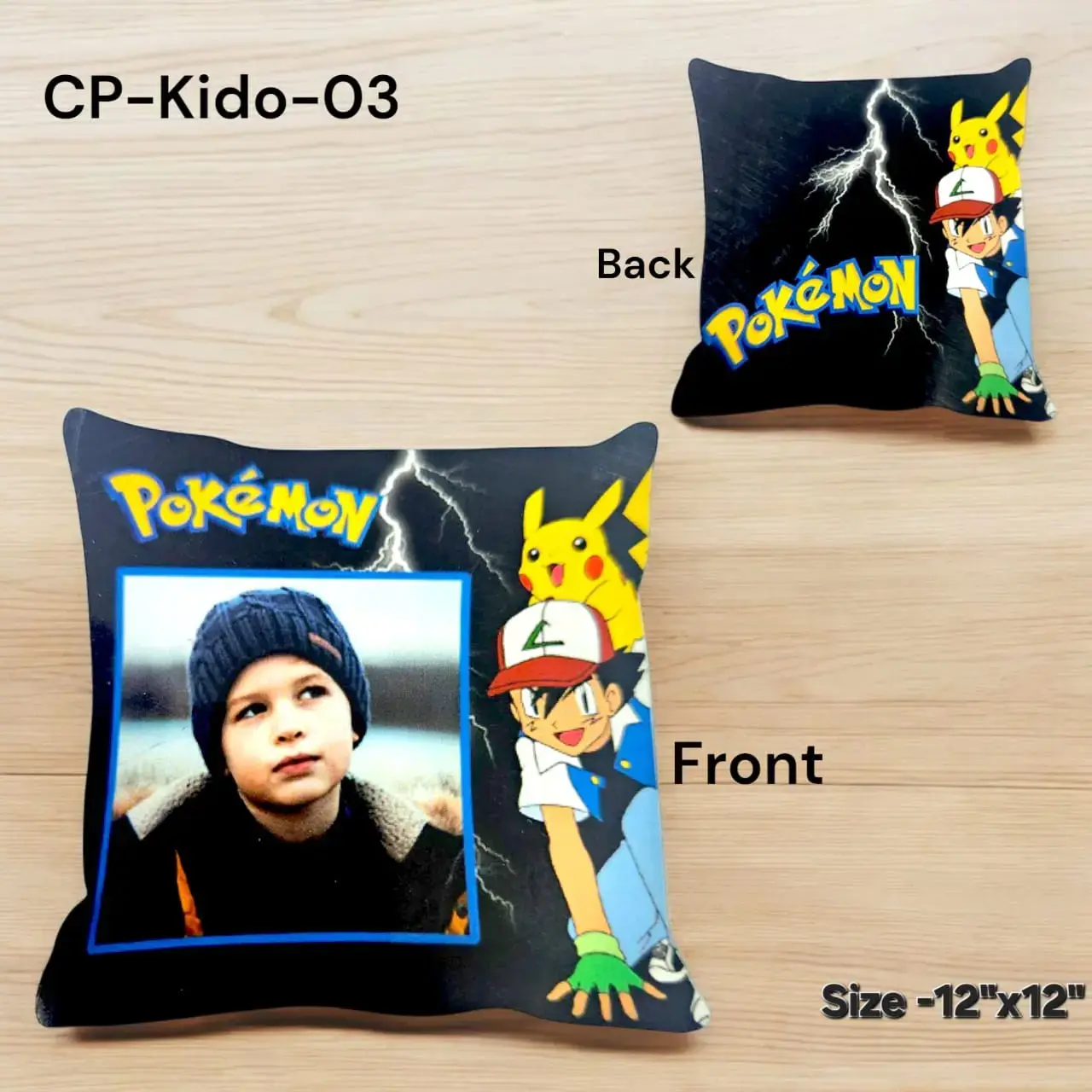 Kids Cushion 12X12 Cartoon