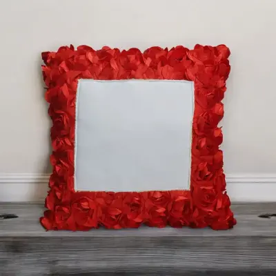 Rose Petal Pillow Sqaure
